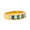 Bague 52 Bague Or jaune Diamant, Emeraude 58 Facettes 4274092RV