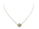 Collier collier ILIAS LALAOUNIS rosette 526005 diamants 0.02ct en or jaune 18k 58 Facettes 270148