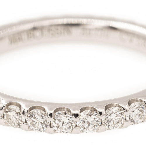 Bague 51 Bague Alliance américaine Or blanc Diamant 58 Facettes 2172932CN