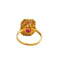 Bague 54 Bague or jaune, rubis et diamants 58 Facettes