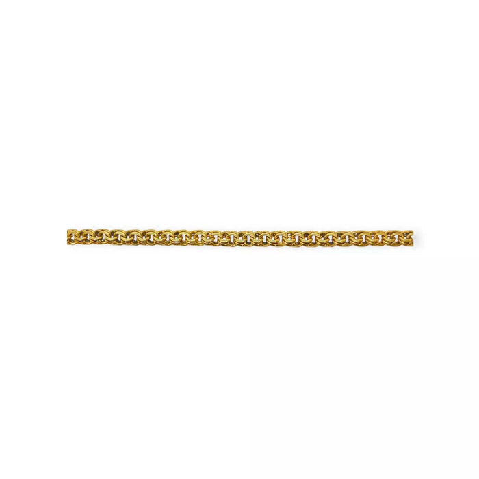 Collier Collier chaîne maille gourmette or jaune 58 Facettes 330067256