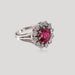 Bague 50 Bague tourmaline rose diamants 58 Facettes 32500038