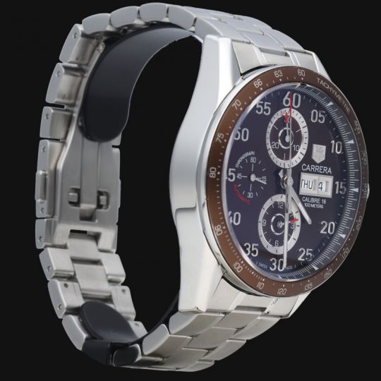 Orologio cronografo Tag Heuer Carrera calibro 16 giorni con data