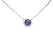 Collier Collier en tanzanite 1 carat 58 Facettes 9759
