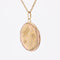 Pendentif Médaillon en or ancien à la rose 58 Facettes 24-372