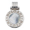 Pendentif Bulgari Pendentif Or blanc Onyx 58 Facettes 3500509CN