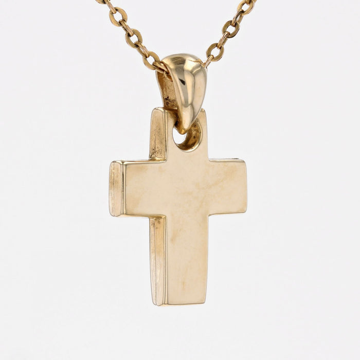 Yellow gold cross second-hand