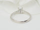 Bague 53 Bague solitaire en or blanc et diamant 0.51ct 58 Facettes 31198