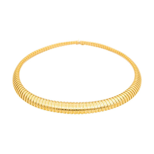Collier Collier Maille tubogas Or jaune 58 Facettes 4890757CN