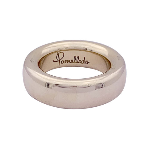 Bague 53 Bague Pomellato, "Iconica Slim", or blanc naturel. 58 Facettes 33657