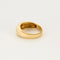 Bague 53 Bague jonc or jaune 58 Facettes CHA01787