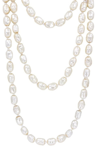 Collier SAUTOIR PERLES BAROQUES 58 Facettes 085071