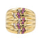 Bague 54 Bague Or jaune Rubis, Diamant 58 Facettes 2975520CN