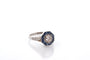 Bague 53 Bague art déco diamant et saphirs calibrés 58 Facettes 27482