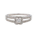 Bague 58 Mauboussin Bague Chance of love Or blanc Diamant 58 Facettes 3241066CN