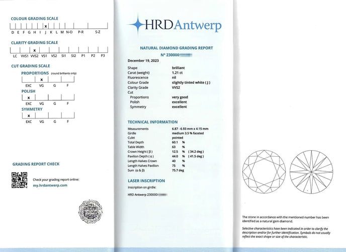 Bague Bague solitaire avec centre et diamants sur la tige 58 Facettes