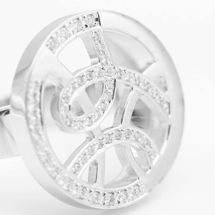 Bague 54 bague en or blanc avec diamants 58 Facettes N102901