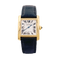 Montre Montre Cartier "Tank Française" or jaune. 58 Facettes 34205