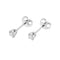 Boucles d'oreilles Boucles d'oreilles point lumineux avec diamants 0,20 ct 58 Facettes 415