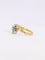 Bague 54 Bague Art Nouveau trilogie or jaune saphir diamants 58 Facettes 1076.2