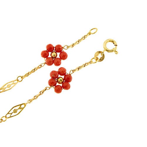 Bracelet Bracelet fleur de corail 58 Facettes 32343