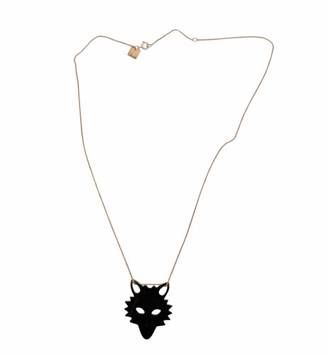 Collier GINETTE NY - Collier Wolf en or jaune 58 Facettes