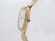 Montre vintage montre baume & mercier carree extra plate or jaune mecanique 58 Facettes 260383
