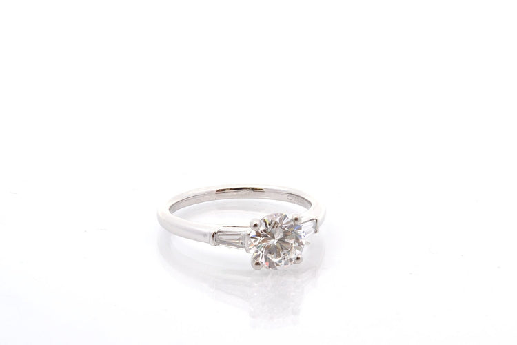 Bague 53 Bague diamant de 1,14cts F/VVS2 58 Facettes 27359-27378
