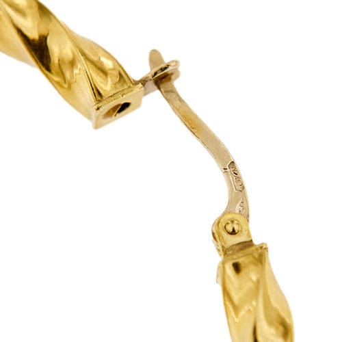 Boucles d'oreilles Grandes boucles d'oreilles créoles 58 Facettes 37640