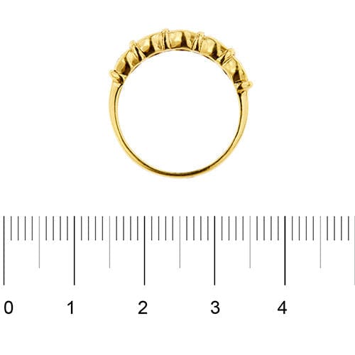 Bague 51 Bague Riviera avec diamants de 0,50 ct 58 Facettes 19963