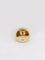 Bague Bague boule vintage en or jaune, rubis et diamants 58 Facettes J134