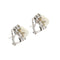 Boucles d'oreilles Boucles d'oreilles perles et diamants 58 Facettes 32450