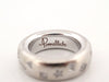 Bague 53 bague POMELLATO iconica slim en or blanc diamants 58 Facettes 263945