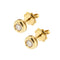 Boucles d'oreilles Boucles d'oreilles point lumineux avec diamants 0,30 ct 58 Facettes 22393