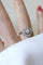 Bague 55.5 Bague Art Deco Diamant Baguette sur Platine 58 Facettes
