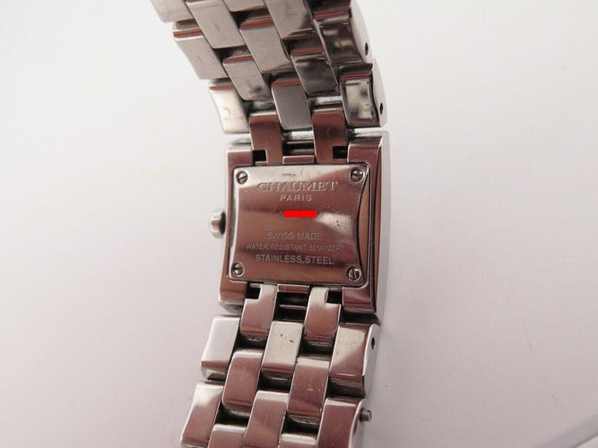 Montre montre CHAUMET khesis 23 mm acier cristal etoile quartz 58 Facettes 260891