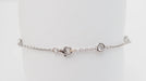 Bracelet Bracelet souple or blanc diamants 58 Facettes 31074