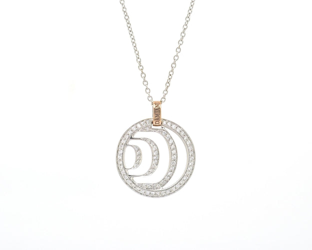 Collier DAMIANI - Collier or blanc diamants 58 Facettes