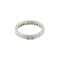 Bague 53 Alliance américaine diamants 1,20 ct 58 Facettes 37862