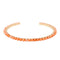 Bracelet Ginette NY Bracelet Jonc Maria Or rose Corail 58 Facettes 2656008CN