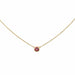 Pendentif Tiffany & Co Collier Solitaire Color by the Yard Or jaune Rubis 58 Facettes 3298648CN