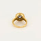 Bague 51 Bague jonc or jaune, saphir et diamants 58 Facettes PAL32302