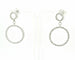 Boucles d'oreilles Boucles d'oreilles créoles avec diamants 58 Facettes