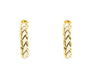 Boucles d'oreilles Orecchini Chimento in oro giallo e bianco 58 Facettes