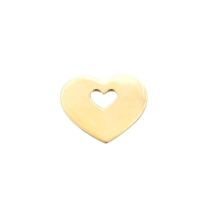 Pendentif POIRAY - Pendentif coeur secret en or jaune 58 Facettes BO/240014