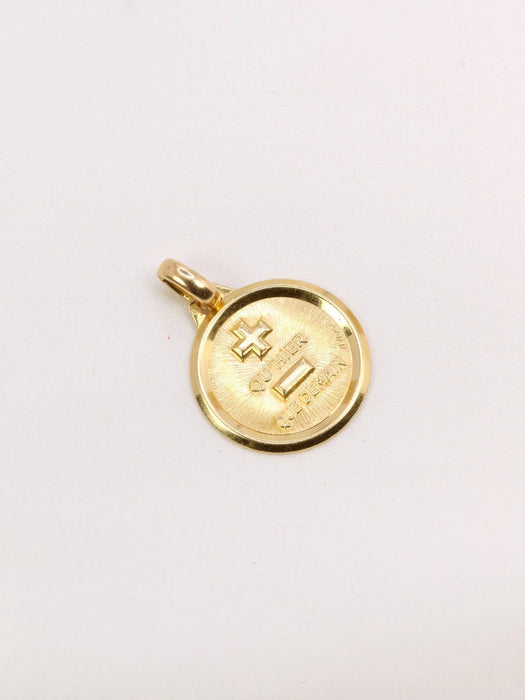 Pendentif AUGIS - Médaille Amour L'originale or jaune 58 Facettes J463