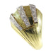 Bague 54 Jaeger-LeCoultre - Bague de montre secrète en or et diamants des années 1950 58 Facettes 22059-0203
