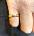 Bague 51 Tiffany and Co - Alliance étoile x or jaune diamants 58 Facettes