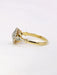 Bague 54 Bague or jaune marguerite diamants 58 Facettes J395