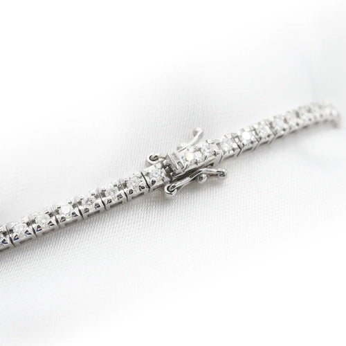 Bracelet Bracelet tennis avec diamants 1,55 ct 58 Facettes